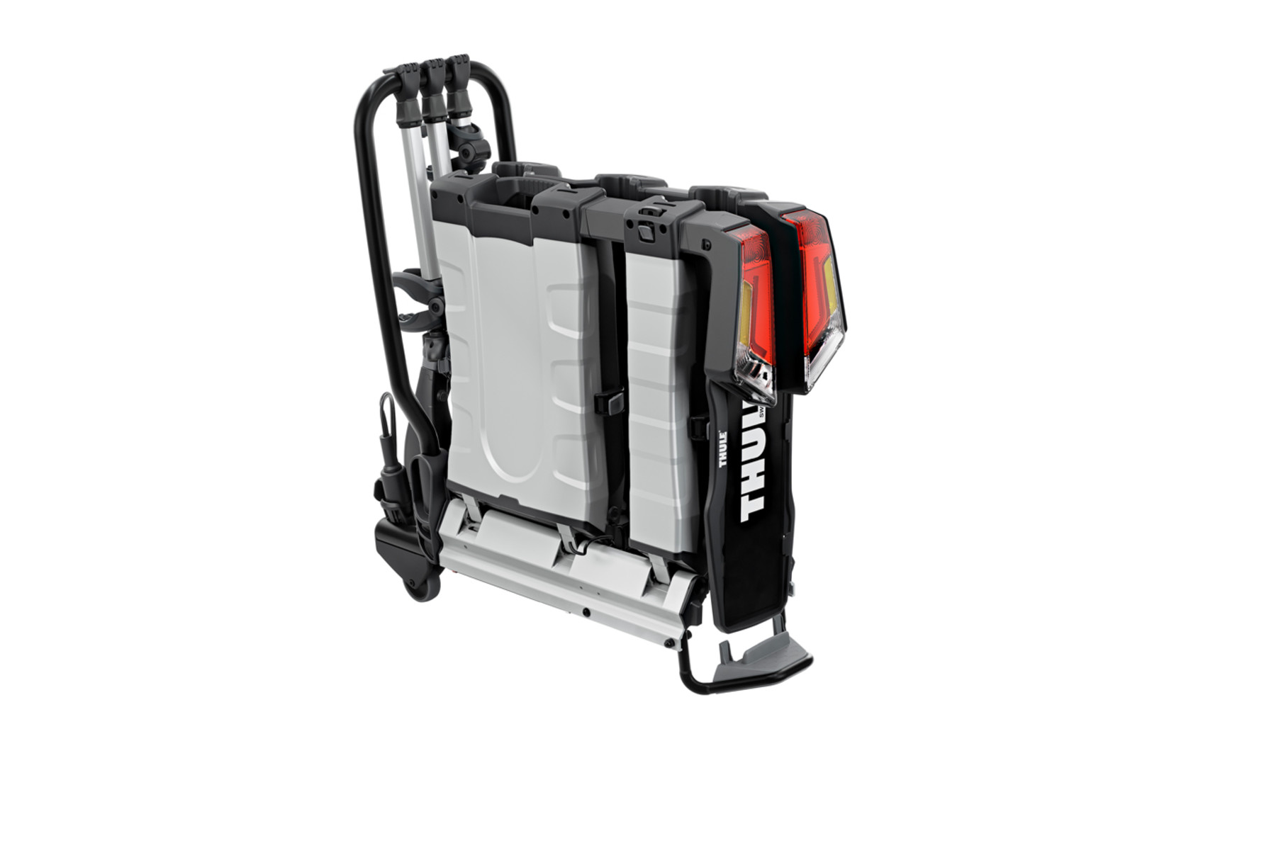 Βάση Ποδηλάτου για Κοτσαδόρο Με Φώτα Thule EasyFold XT 934100 (3 Ποδήλατα) [13 pin] Black/Aluminium